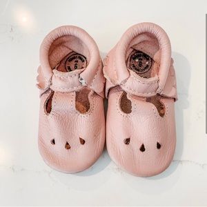 Freshly Picked Blush Mary Jane Mini Sole Mocs